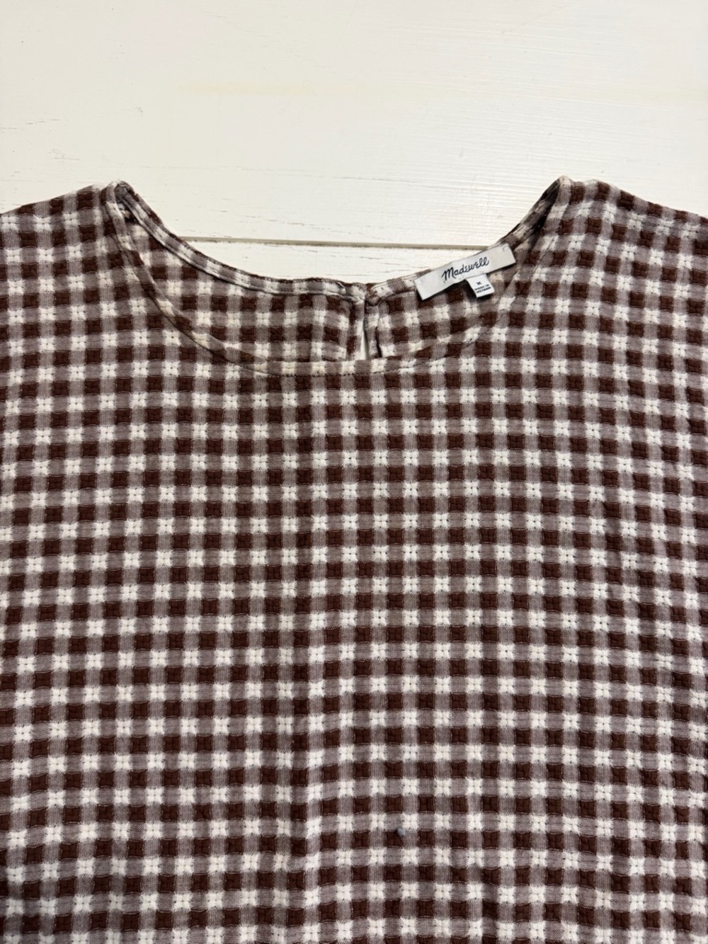 Madewell Peplum Top - Picture 3 of 3
